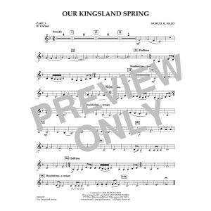 Our Kingsland Spring - Pt.3 - Bb Clarinet