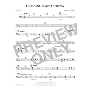 Our Kingsland Spring - Timpani