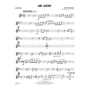 Mr. Lucky - Alto Sax 1
