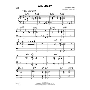 Mr. Lucky - Piano