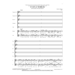 O Aula Nobilis - Score