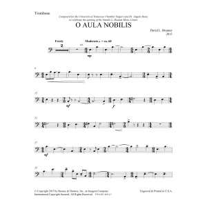 O Aula Nobilis - Trombone