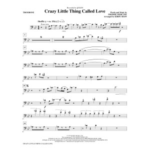 Crazy Little Thing Called Love (arr. Kirby Shaw) - Trombone