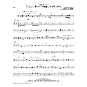 Crazy Little Thing Called Love (arr. Kirby Shaw) - Bass