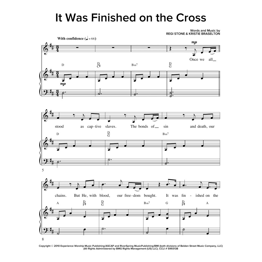 It Was Finished On The Cross