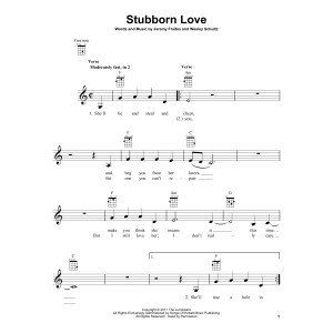Stubborn Love