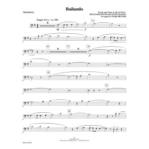 Bailando (arr. Mark Brymer) - Trombone
