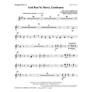 God Rest Ye Merry, Gentlemen - Bb Trumpet 2,3