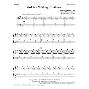 God Rest Ye Merry, Gentlemen - Celesta
