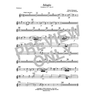 Adagio Symphony No. 2, Op. 61 - Piccolo