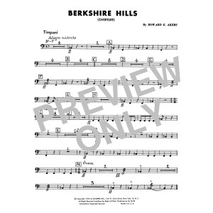 Berkshire Hills - Timpani