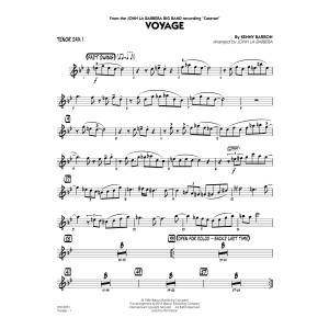 Voyage - Tenor Sax 1