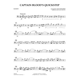 Captain Blood's Quickstep - Bassoon