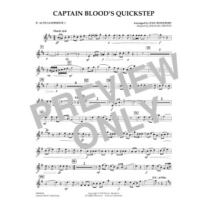 Captain Blood's Quickstep - Eb Alto Saxophone 1