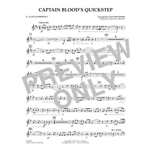Captain Blood's Quickstep - Eb Alto Saxophone 2