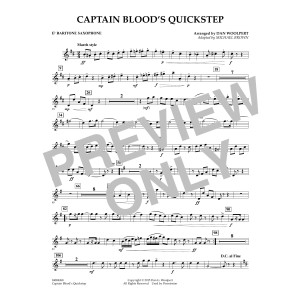 Captain Blood's Quickstep - Eb Baritone Saxophone