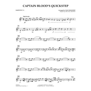 Captain Blood's Quickstep - Baritone T.C.