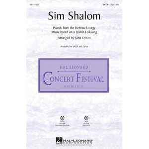 Sim Shalom - Full Score