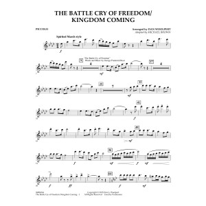 The Battle Cry of Freedom/Kingdom Coming - Piccolo