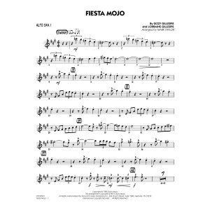 Fiesta Mojo - Alto Sax 1