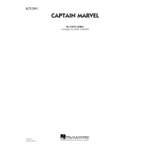 Captain Marvel - Alto Sax 1