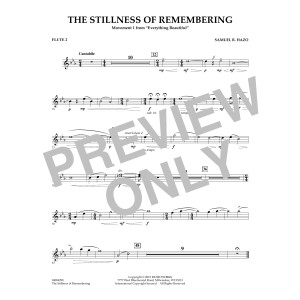 The Stillness of Remembering - Flute 2