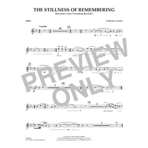 The Stillness of Remembering - Oboe