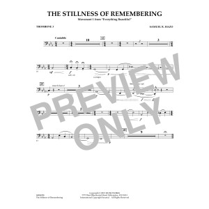 The Stillness of Remembering - Trombone 3