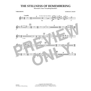 The Stillness of Remembering - Vibraphone