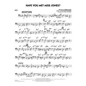 Have You Met Miss Jones? - Bass