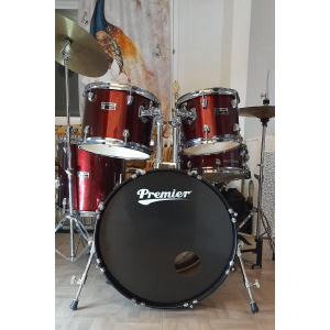 First acoustic drum set