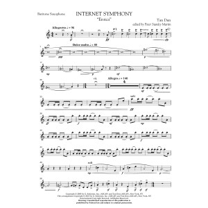 Internet Symphony "Eroica" - Eb Baritone Saxophone