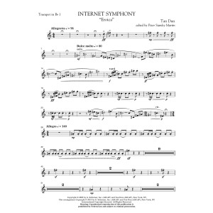 Internet Symphony "Eroica" - Bb Trumpet 1