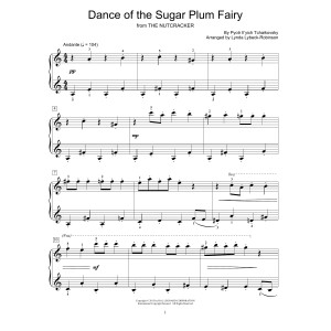 Dance Of The Sugar Plum Fairy (arr. Lynda Lybeck-Robinson)