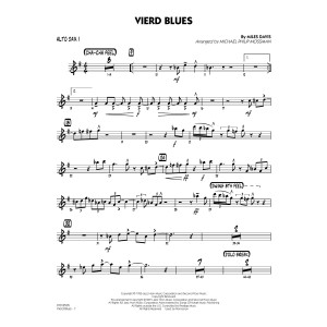 Vierd Blues - Alto Sax 1
