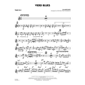 Vierd Blues - Tenor Sax 1