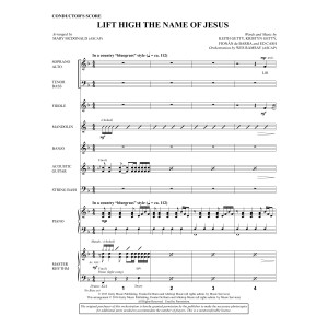 Lift High the Name of Jesus - Score