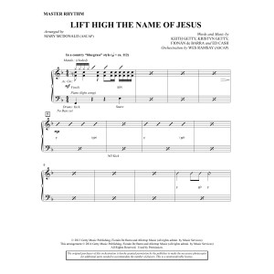 Lift High the Name of Jesus - Master Rhythm
