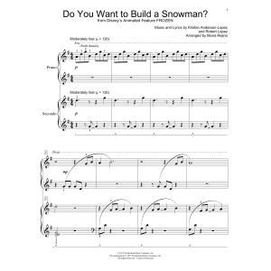 Do You Want To Build A Snowman? (from Frozen) (arr. Mona Rejino)