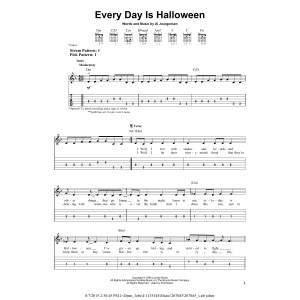 Every Day Is Halloween
