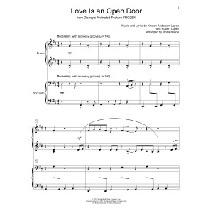 Love Is An Open Door (from Frozen) (arr. Mona Rejino)