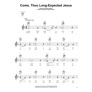 Come, Thou Long-Expected Jesus