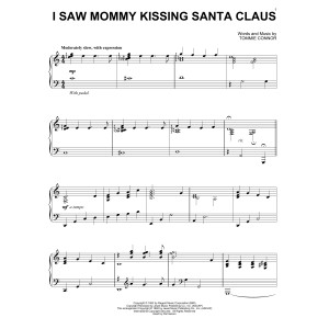 I Saw Mommy Kissing Santa Claus