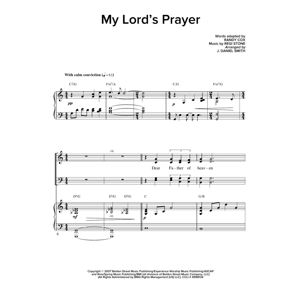 My Lord's Prayer
