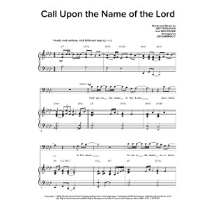 Call Upon The Name Of The Lord