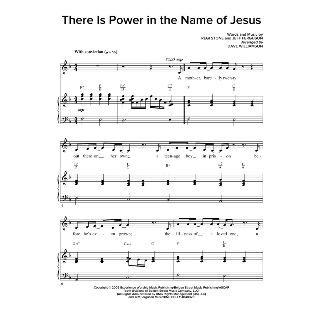There Is Power In The Name Of Jesus