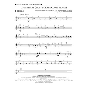 Christmas (Baby Please Come Home) - F Horn 1