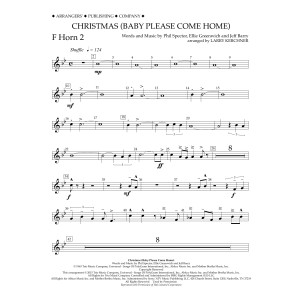 Christmas (Baby Please Come Home) - F Horn 2