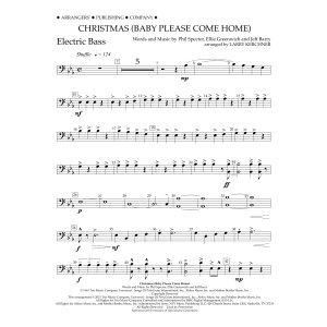 Christmas (Baby Please Come Home) - Electric Bass