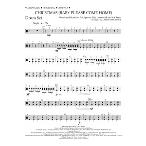 Christmas (Baby Please Come Home) - Drum Set